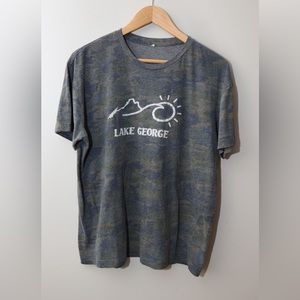Lake George Camo t shirt size XL soft